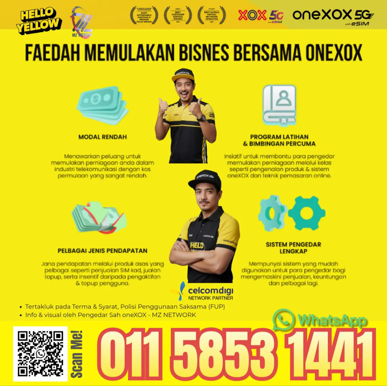 Benefits of starting a business with ONEXOX - low capital, training, multiple income streams